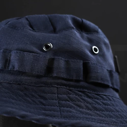 Панама тактическая рип-стоп Велкро с регулятором синяя 56