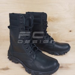 Берцы тактические Энерджи кожаные демисезон черные