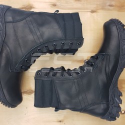 Берцы тактические Энерджи кожаные демисезон черные