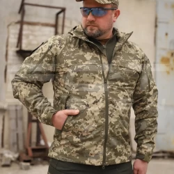 Куртка Ветровка Патрол на сетке Пиксель ВСУ