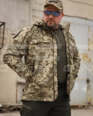 Куртка Вітровка Патрол на сітці Піксель ЗСУ