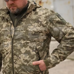 Куртка Ветровка Патрол на сетке Пиксель ВСУ