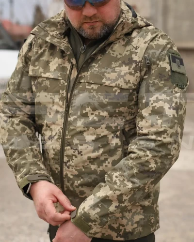 Куртка Ветровка Патрол на сетке Пиксель ВСУ 40-42/3