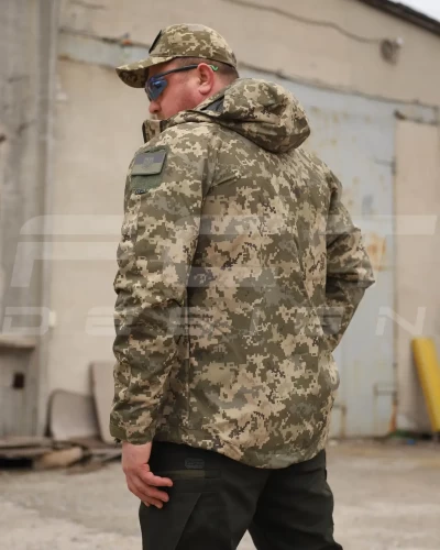 Куртка Ветровка Патрол на сетке Пиксель ВСУ 40-42/3