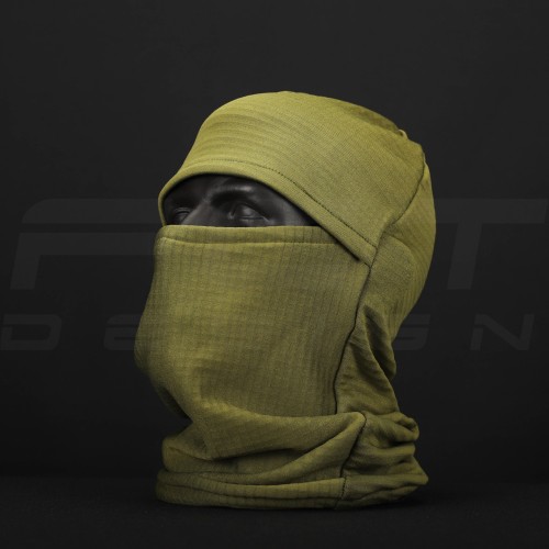 Шапка маска балаклава фліс хакі