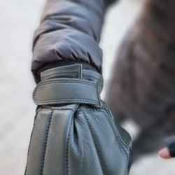 Рукавички тактичні шкіряні хакі