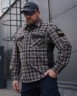 Тактическая милитари Рубашка FCT Blackbeard летняя в клетку Коричнева (2 номер) 40-42/3