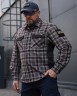 Тактическая милитари Рубашка FCT Blackbeard летняя в клетку Коричнева (2 номер) 40-42/3