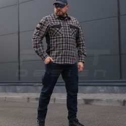 Тактична мілітарі Сорочка FCT Blackbeard літня в клітинку Коричнева (2 номер)