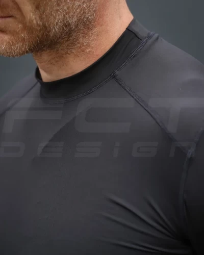 Лонгслів футболка довгий рукав тактична Джерсі стрейч чорний 44 44