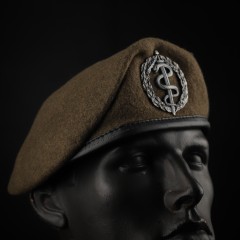 Берет Медицинских сил ЗСУ Капля степь в сборе