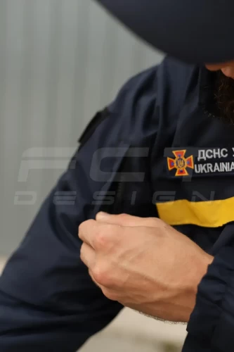 Куртка Вітровка Патрол для ДСНС на сітці синя 40-42/3 40-42/3