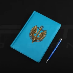 Блокнот щоденник Морська піхота з нанесенням А5 морська хвиля