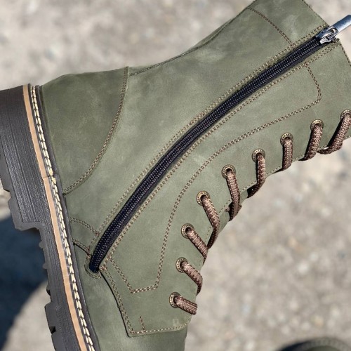 Берці тактичні літні Гулівер нубук хакі (розмір 46-49) 46 46