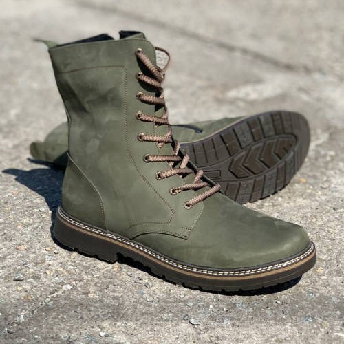 Берці тактичні літні Гулівер нубук хакі (розмір 46-49) 46 46