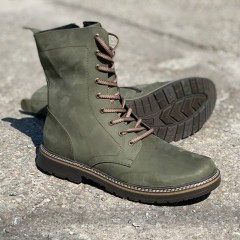 Берці тактичні літні Гулівер нубук хакі (розмір 46-49)