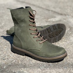 Берцы тактические летние Гулливер нубук Хаки 46-49 размеры
