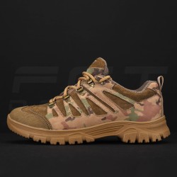 Кросівки жіночі тактичні зимові Вікінг шкіра Crazy Horse хутро мультикам