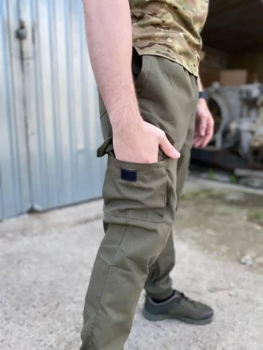 Штани літні Джоггер тактичні хакі (тільки 48р.) 48 48