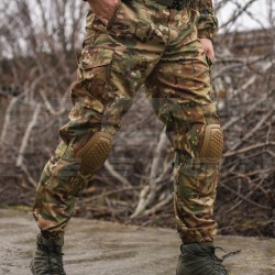 Костюм Гірка 5 тактичний демісезонний з налокітниками та наколінниками мультикам