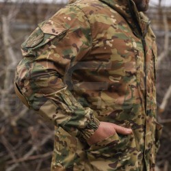 Костюм Гірка 5 тактичний демісезонний з налокітниками та наколінниками мультикам