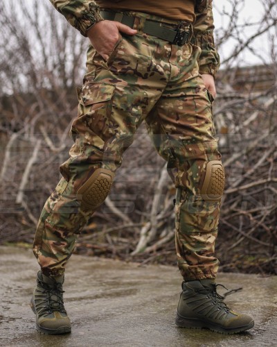 Костюм Гірка 5 тактичний демісезонний з налокітниками та наколінниками мультикам 40-42/3 40-42/3