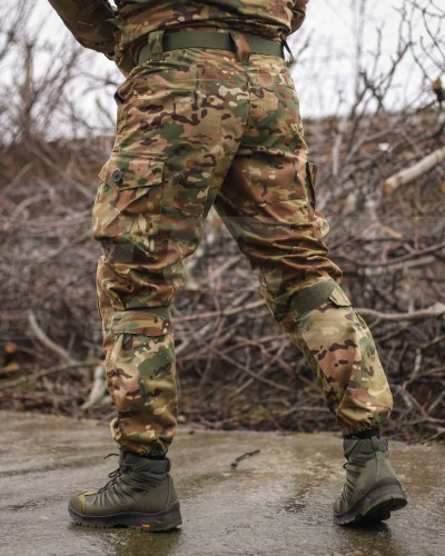 Костюм Гірка 5 тактичний демісезонний з налокітниками та наколінниками мультикам 40-42/3 40-42/3