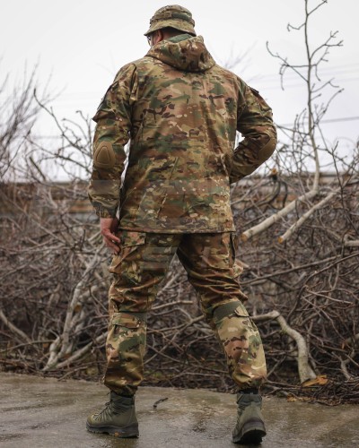 Костюм Гірка 5 тактичний демісезонний з налокітниками та наколінниками мультикам 40-42/3 40-42/3