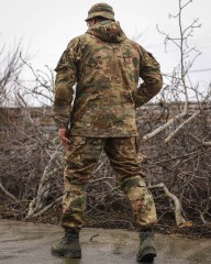 Костюм Гірка 5 тактичний демісезонний з налокітниками та наколінниками мультикам