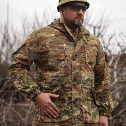 Костюм Горка 5 тактический демисезонный с налокотниками и наколенниками мультикам