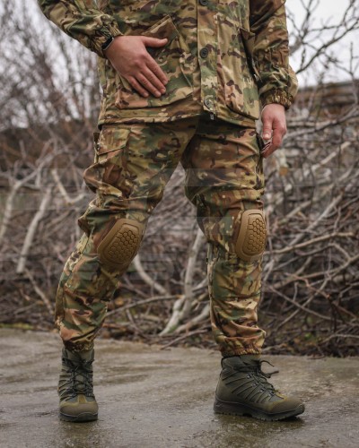 Костюм Гірка 5 тактичний демісезонний з налокітниками та наколінниками мультикам 40-42/3 40-42/3