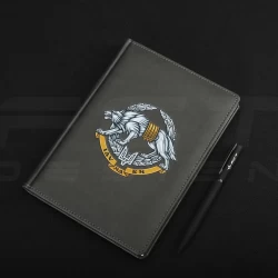 Блокнот-дневник ССО с нанесением А5 серый