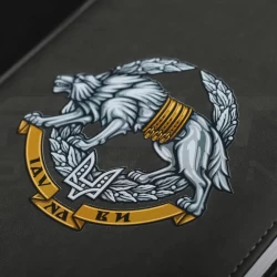 Блокнот-дневник ССО с нанесением А5 серый