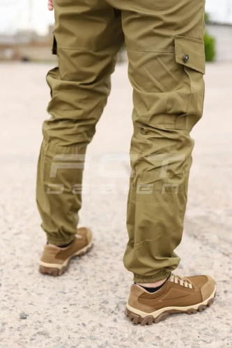 Штани літні Джоггер тактичні олива (тільки 52р.)  52 52