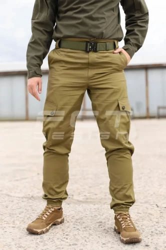 Штани літні Джоггер тактичні олива (тільки 52р.)  52 52