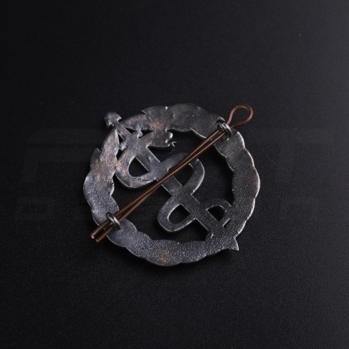 Кокарда беретный знак Медицинских сил ВСУ металл