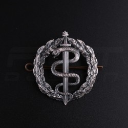 Кокарда беретный знак Медицинских сил ВСУ металл