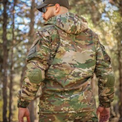 Костюм Горка 5 зимний камуфляж с налокотниками и наколенниками мультикам