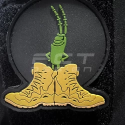 Шеврон/патч резиновый ПВХ Планктон