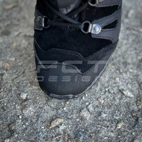 Кросівки жіночі тактичні зимові Вікінг шкіра Crazy Horse чорне хутро 36 36