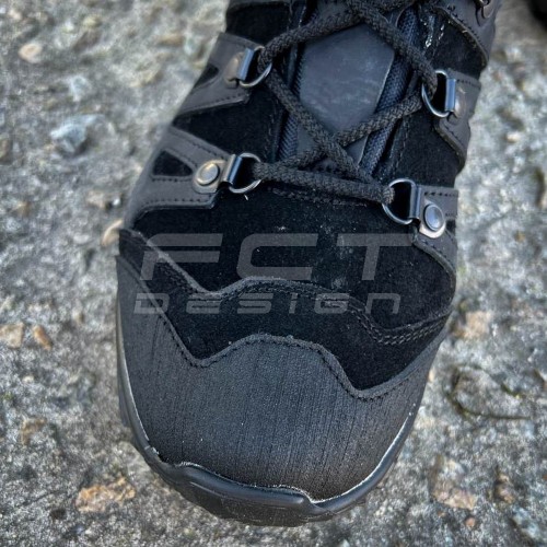 Кросівки жіночі тактичні зимові Вікінг шкіра Crazy Horse чорне хутро 36 36