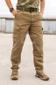 Штани літні Мілітарі карго ріп-стоп олива 42 42