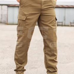 Штани літні Мілітарі карго ріп-стоп олива