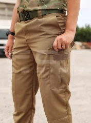 Штани літні Мілітарі карго ріп-стоп олива