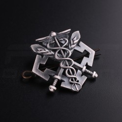 Кокарда беретный знак сил Логистики ВСУ металл