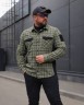 Тактическая милитари Рубашка FCT Blackbeard летняя в клетку Зелено-бежевая мелкая (21 номер) 40-42/3