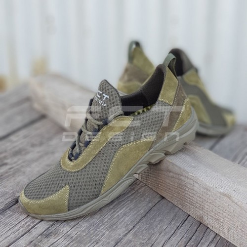 Кросівки жіночі тактичні літні Urban N-32 замша на сітці хакі 36 36