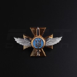 Беретный знак военно-воздушных сил Украины