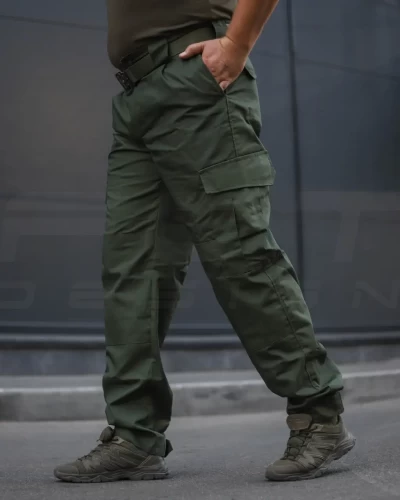Штани літні Мілітарі карго ріп-стоп хакі 42 42