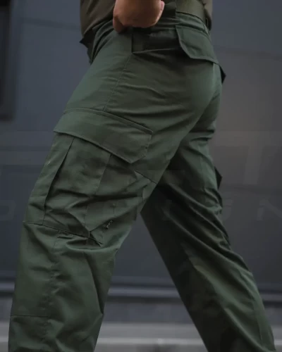 Штани літні Мілітарі карго ріп-стоп хакі 42 42